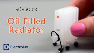 Miniature Oil Filled Radiator Electrolux  No Polymer Clay [upl. by Lordan923]