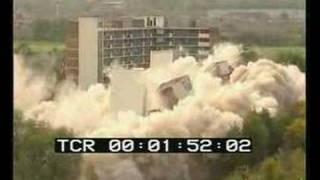 Demolition of Kersal Flats [upl. by Portwine717]