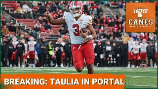 Taulia Tagovailoa Enters The NCAA Transfer Portal Miami Hurricanes Should Make Him Target Number 1 [upl. by Yerffeg]