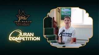 Seraj Edeen Tulaimat  Category 2  3rd Place  Quran Competition 2024  Jami Masjid Smethwick [upl. by Adamski267]