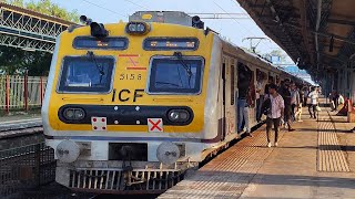 Evening Silence at Naigaon Station  Mumbai Local Train Movements [upl. by Reinhart39]