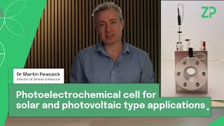 Photoelectrochemical cell for solar and photovoltaic type applications [upl. by Ervin]