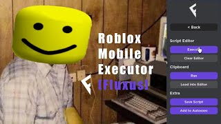 Roblox Fluxus Mobile  Emulator Executor  Latest Version V606  2024 [upl. by Ettebab]