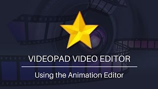 How to Use the Effect Animation Editor  VideoPad Video Editor Tutorial [upl. by Ardiedal]