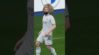 I added 7 feet Giant amp 99ovr Player To Real Madrid Lets see what Happen  fc24 shorts [upl. by Ateuqal]