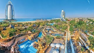 Wild Wadi Water Park Jumeirah Dubai [upl. by Eizle]