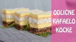 Obavezno probajte ove odlične Rafaelo kocke Svi traže recept [upl. by Ayahs651]