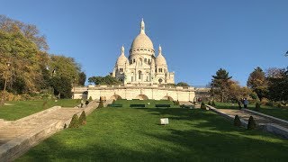 Visit of Montmartre District and SacréCoeur Paris [upl. by Nohsyt465]