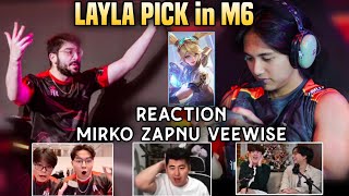 Zapnu Veewise and Mirkos REACTION to Kelras LAYLA PICK FNOP vs BTK M6 [upl. by Volnak576]