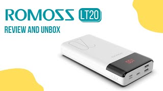 Romoss LT20 Powerbank  Unboxing And Review [upl. by Bradshaw878]