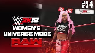 WWE 2K19 Womens Universe Mode 24  quotCHAOSquot PS4 [upl. by Akima]