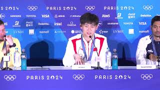 quotIts a collective effort Its not only me alonequot Yukun wins Mens 50m rifle gold for China [upl. by Oigimer392]