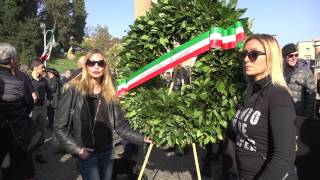 PREDAPPIO In tremila hanno ricordato la Marcia su Roma  VIDEO [upl. by Stauder]