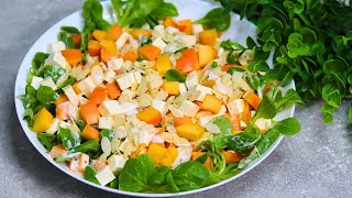 Nur wenige Menschen kennen dieses SalatRezept Es ist so lecker dass man es jeden Tag kochen kann [upl. by Davidson]