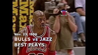 November 23 1996 Bulls vs Jazz highlights [upl. by Frulla]