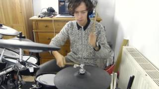 Battle Without Honor Or Humanity  布袋寅泰  Drum Cover [upl. by Ellebanna]