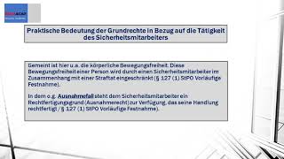 34 a Sachkunde Recht der öffentlichen Sicherheit und Ordnung [upl. by Mozes]