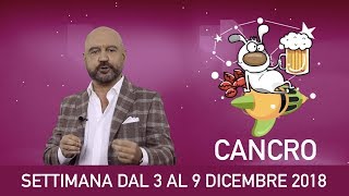 CANCRO l’oroscopo di Capitani  Settimana 3  9 Dicembre [upl. by Kwan]