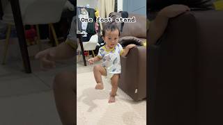 One foot stand baby viralvideo shorts [upl. by Schaumberger]