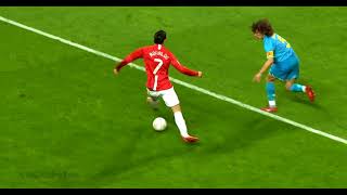 Cristiano Ronaldo 2008 👑 Ballon dOr Level Dribbling Skills Free Kicks Showboating [upl. by Ahsiakal795]