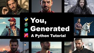 Lets build a AI Photo Generator with Python and FastAPI [upl. by Winfield]