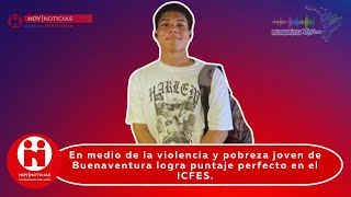 En medio de la violencia y pobreza joven de Buenaventura logra puntaje perfecto en el ICFES [upl. by Natsreik]