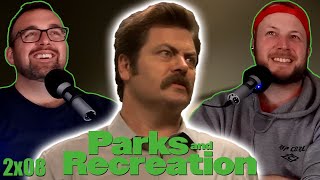 PARKS AND RECREATION 2x08 Reaction RON AND TAMMY REUPLOAD [upl. by York342]