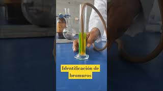 Identificación de bromuro quimicainorganica ciencia [upl. by Elatan]