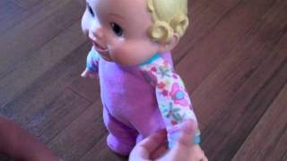 Baby Alive Bouncin Babbles Doll [upl. by Eeruhs100]