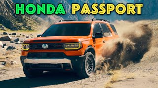 First Look 2026 Honda Passport  Honda Passport Full Reveal  The BEST New Midsize 2Row SUV [upl. by Esinaej107]