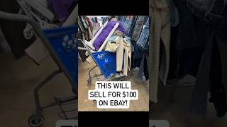 Thrift store find will sell for 100 on eBay ebay How to Make Money FAST shopping Goodwill [upl. by Ahseyd448]