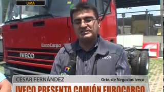 Iveco presenta camión Eurocargo [upl. by Drake742]