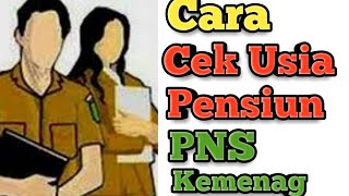 Cara Melihat Tanggal Pensiun PNS Secara Mandiri [upl. by Berg153]