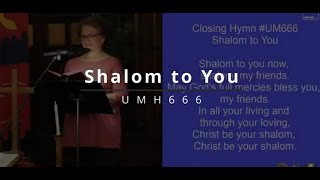 Shalom to You UMH666 [upl. by Kerr225]