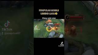 zilong Dah ah capek 😑 mobilelegends mlbb memes shorts [upl. by Aicenev]