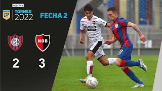 Reserva  Fecha 2 del Torneo 2022  San Lorenzo  Newells [upl. by Moreville]