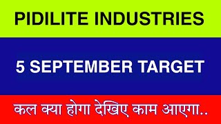 5 September Pidilite Industries  Pidilite Share latest news  Pidilite Industries Share price news [upl. by Jany878]