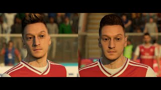 Mesut ÖzilFace Mod With Download linkMesut ÖzilFifa20Arsenal FCBR7 [upl. by Nomyaw]