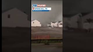 Huge wedge tornado in Tennessee [upl. by Menashem]