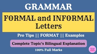 Formal and Informal Letter writing  FORMATS  Pro TIPS  Examples letterwritingformat [upl. by Naujaj]