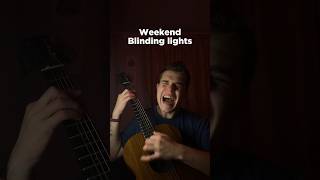 Weekend  Blinding Lights cover [upl. by Arved]