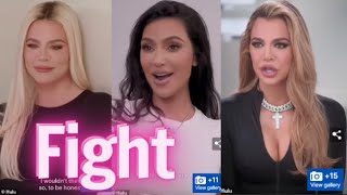 Kardashians season five caused curiosity when there was a scene where Kim Kardashian amp Khloe fought [upl. by Dilly581]