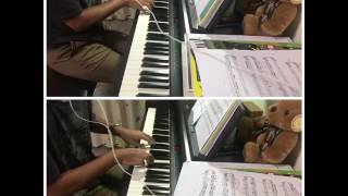 Gabriel Faure Pavane for piano four hands [upl. by Ellon]