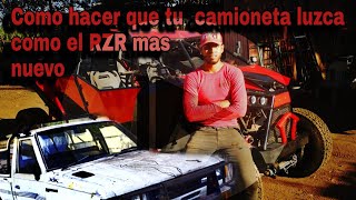 Mira como logramos convertir una Nissan de 1980 en un RZR 4x4 FirstRTX4 [upl. by Marthe]