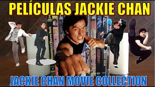 JACKIE CHAN Colección de películas DVD amp Bluray Jackie Chan Movie collection  ACTOR SIN DOBLES [upl. by Tnerual]