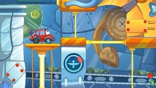 Wheely 4 Time Travel walkthrough Level 15 [upl. by Aneloaup153]