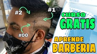 COMO HACER UN CORTE DE PELO DEGRADADO MEDIO CON NAVAJA PASO A PASO🔥 [upl. by Goto196]