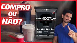 Review Honesto➡ WHEY 100 HD Black Skull Vale a PENA⭕ Whey Protein 100 HD Black Skull é BOM🔷 [upl. by Ivar357]