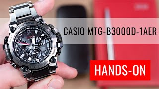 HANDSON Casio GShock MTG MTGB3000D1AER [upl. by Dnomaid]