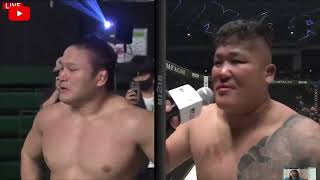 Full Fight ミノワマンZ VS 侍マーク・ハント Minowaman Z vs Samurai Mark Hunt RIZIN R [upl. by Ahsieket]